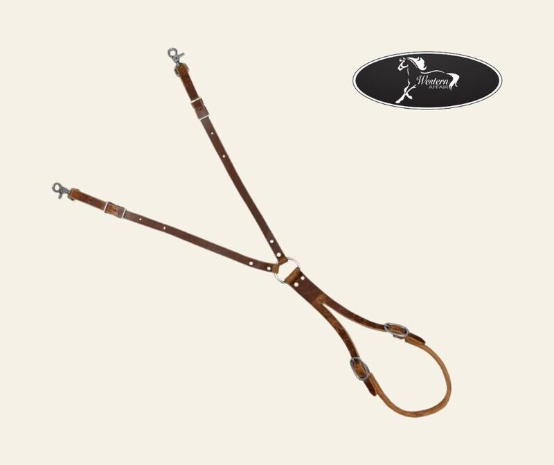 ​American-Made Leather Tail Crupper