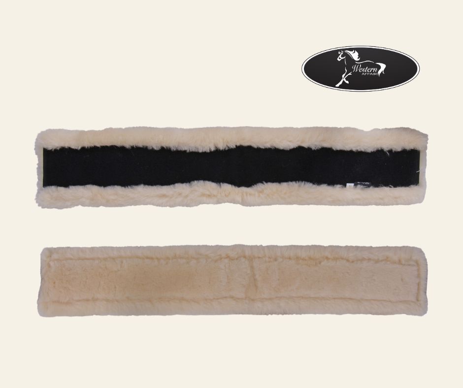 Cavallino Lambswool Girth Backing, Size: 75cm