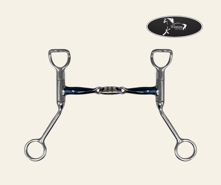 Western Shank Sweet Iron Lozenge Bit