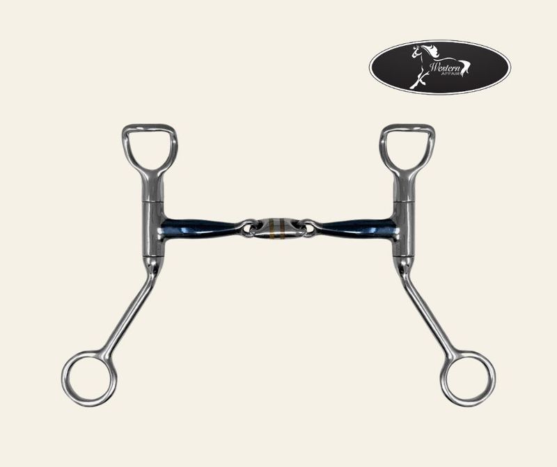 Western Shank Sweet Iron Lozenge Bit