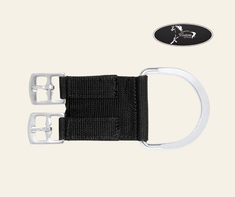 Nylon 2-Buckle Western Girth Converter