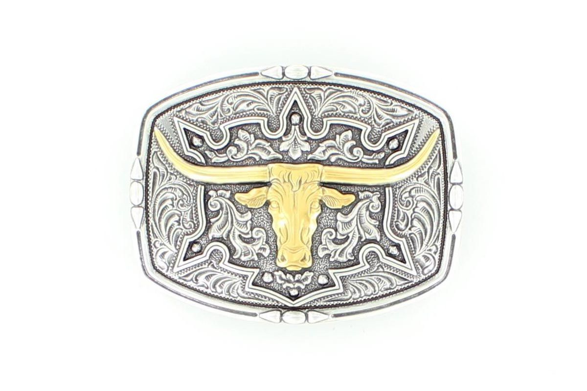 Nocona Men&#39;s  Longhorn Buckle