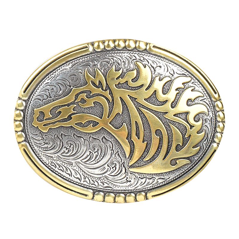 Cumrine Vintage Horse Head Buckle
