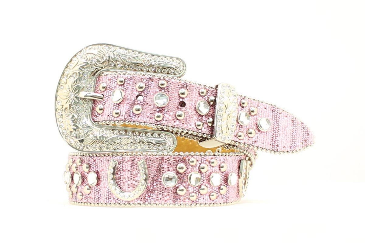 Nocona Girls Fashion Horseshoe Belt, Size: 26