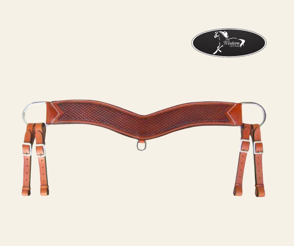 Basketweave Tooled Tripping Collar