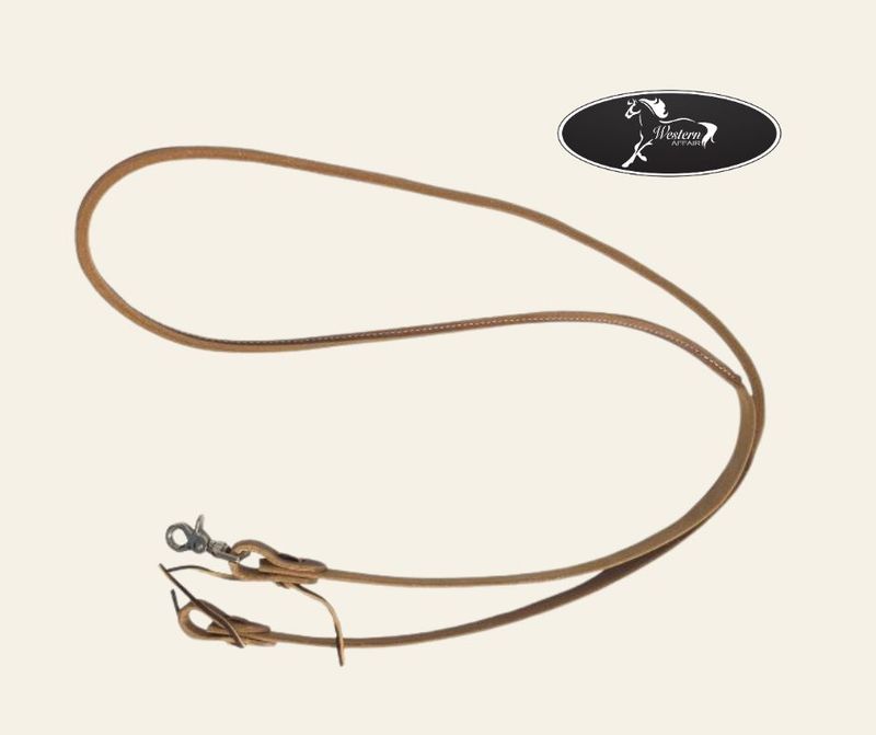 Harness Leather Rolled Competition Rein