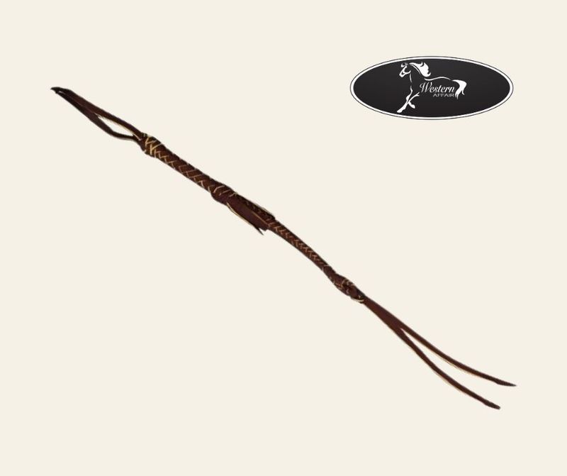 Leather Braided Riding Quirt