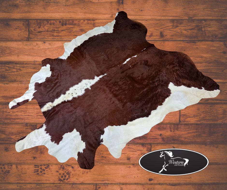 Red Hereford Cowhide