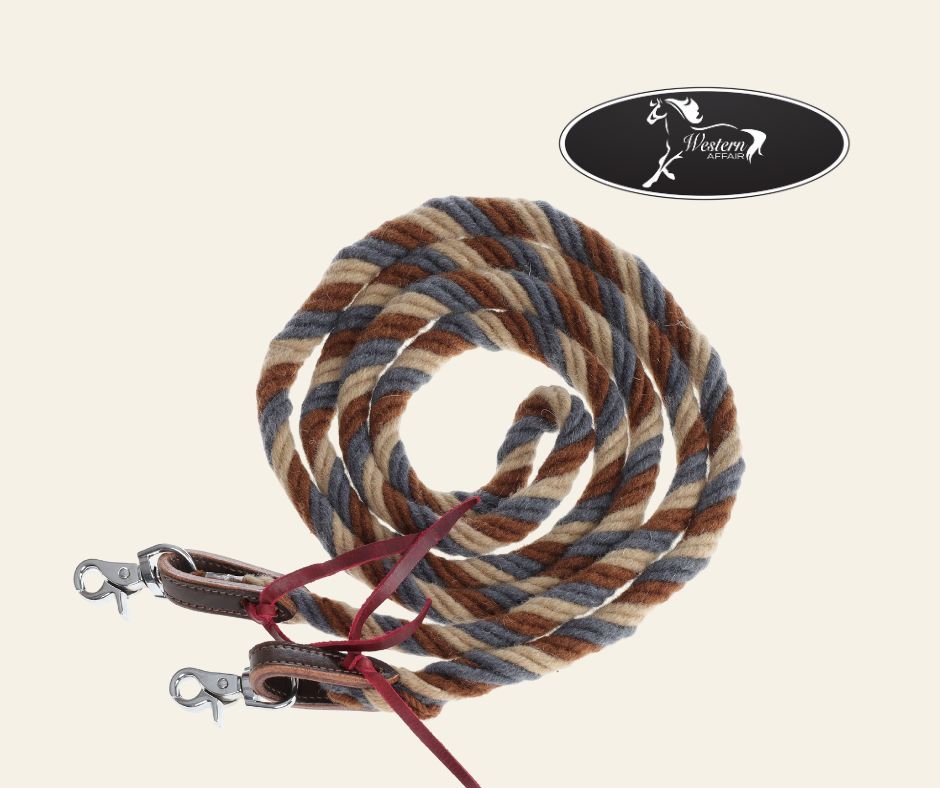 Dust &amp; Denim Mohair Reins