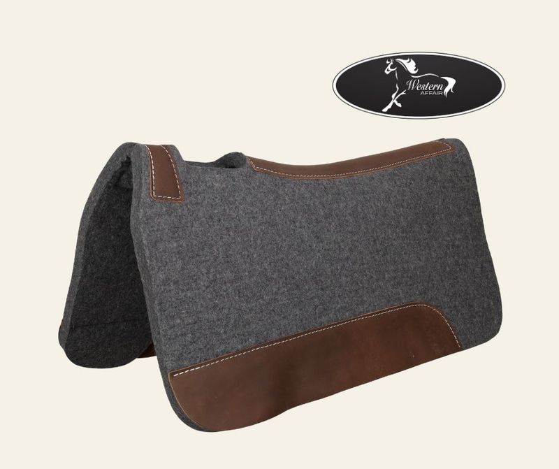 31" X 31" Merino Wool Felt Saddle Pad 31" X 31" Merino Wool Felt Saddle Pad