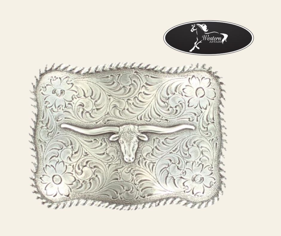 Nocona Men&#39;s Longhorn Buckle