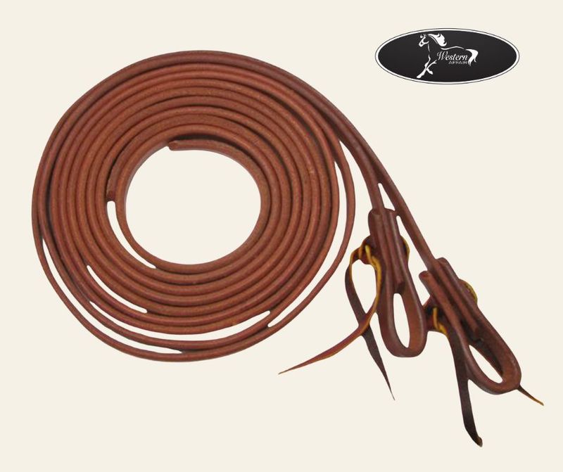 5/8" x 8ft Oiled Split Reins 5/8" x 8ft Oiled Split Reins