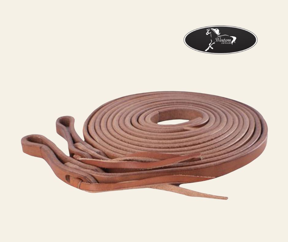 1/2" x 8ft Harness Leather Split Reins 1/2" x 8ft Harness Leather Split Reins