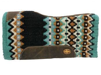 Klassy Cowgirl Teal and Brown Pad