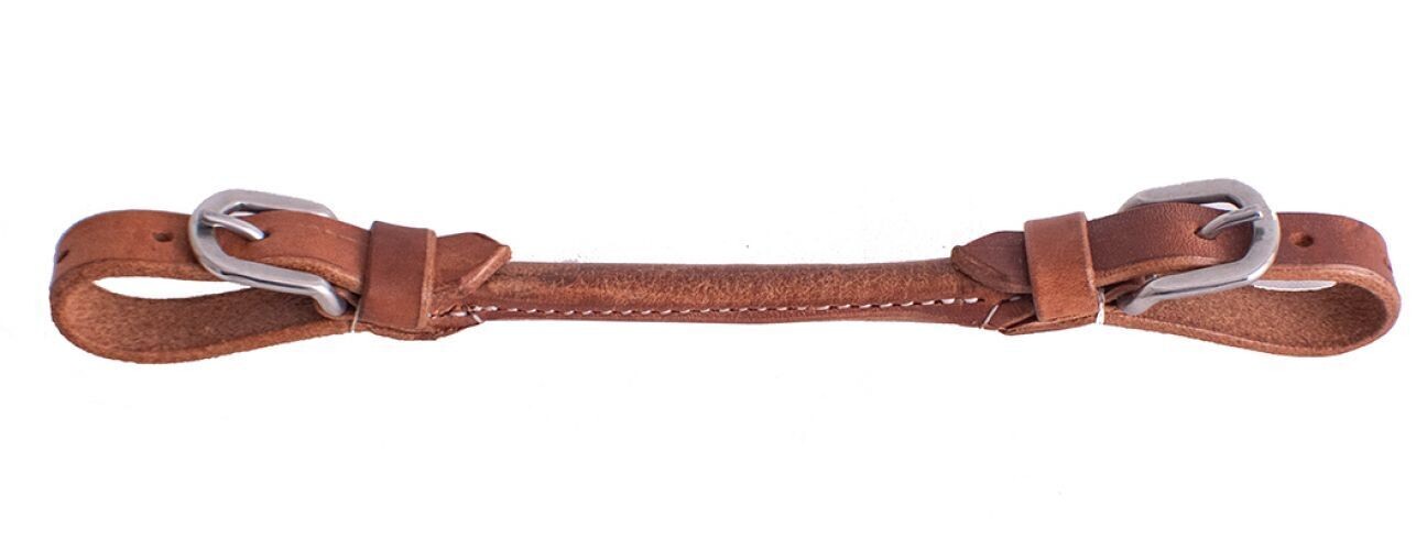 Rolled Leather Curb Strap Rolled Leather Curb Strap
