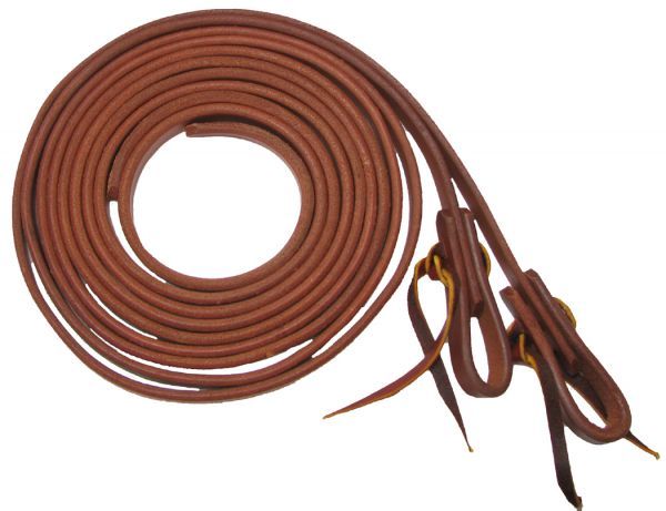 1/2" X 8' Oiled Harness Leather Split Reins 1/2" X 8' Oiled Harness Leather Split Reins