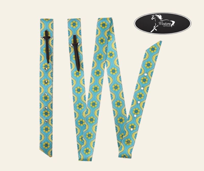 Wildflower Breeze Nylon Tie Strap &amp; Billet Set
