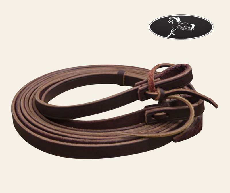 5/8" x 8' Argentina Cowhide Leather Split Reins