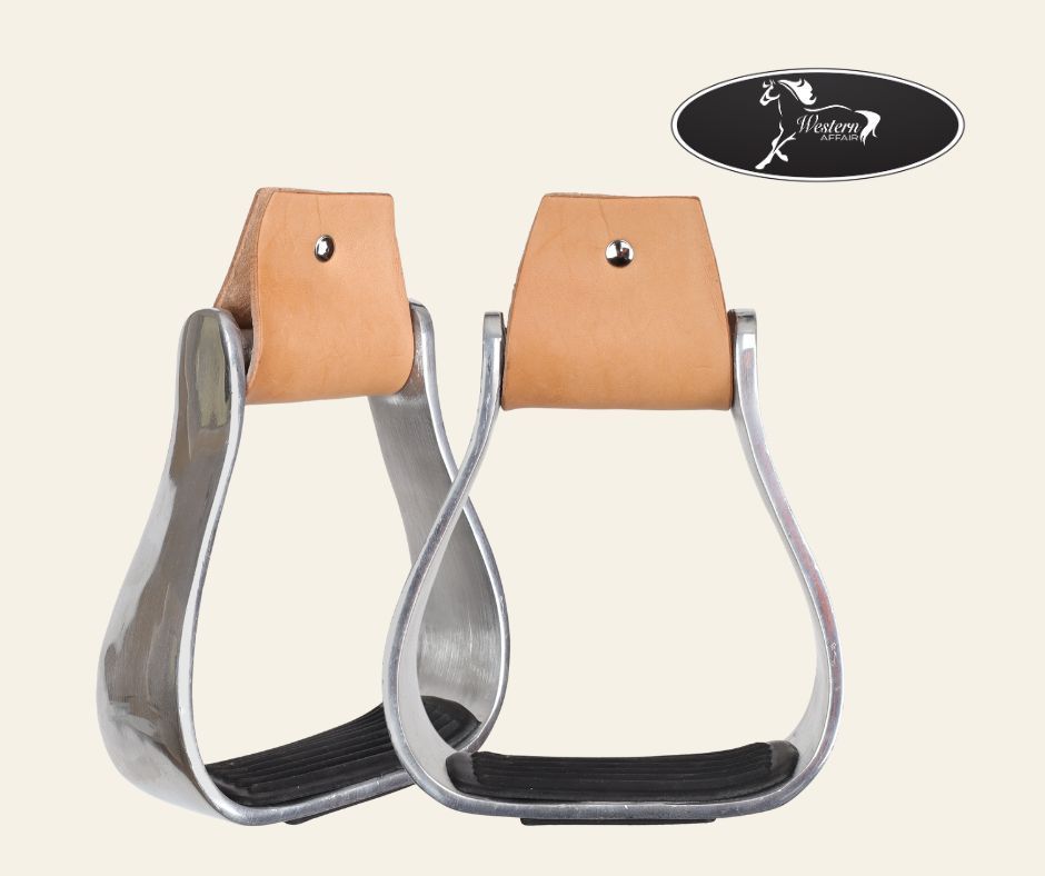 Aluminum Stirrup with Grip Tread Aluminum Stirrup with Grip Tread