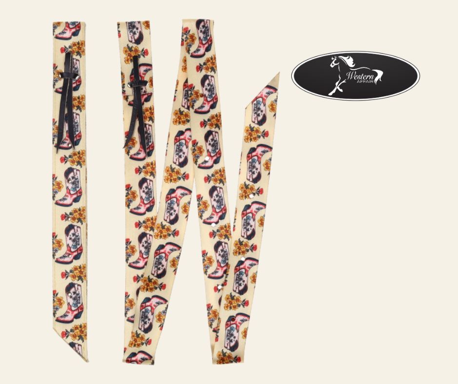 Boots in Bloom Nylon Tie Strap and Off Billet Set Boots in Bloom Nylon Tie Strap and Off Billet Set