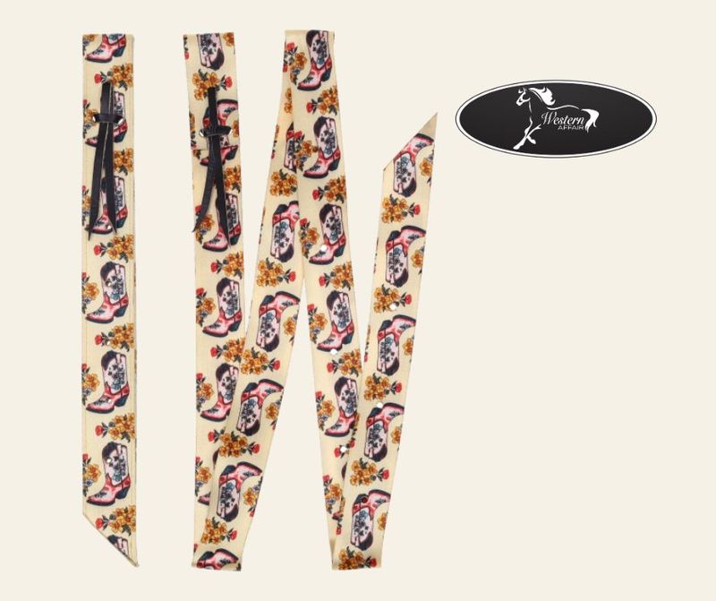 Boots in Bloom Nylon Tie Strap and Off Billet Set Boots in Bloom Nylon Tie Strap and Off Billet Set
