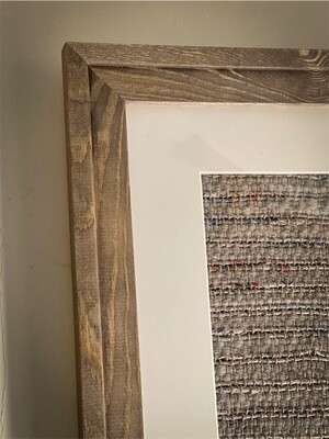 Woven Wool & Paper Picture