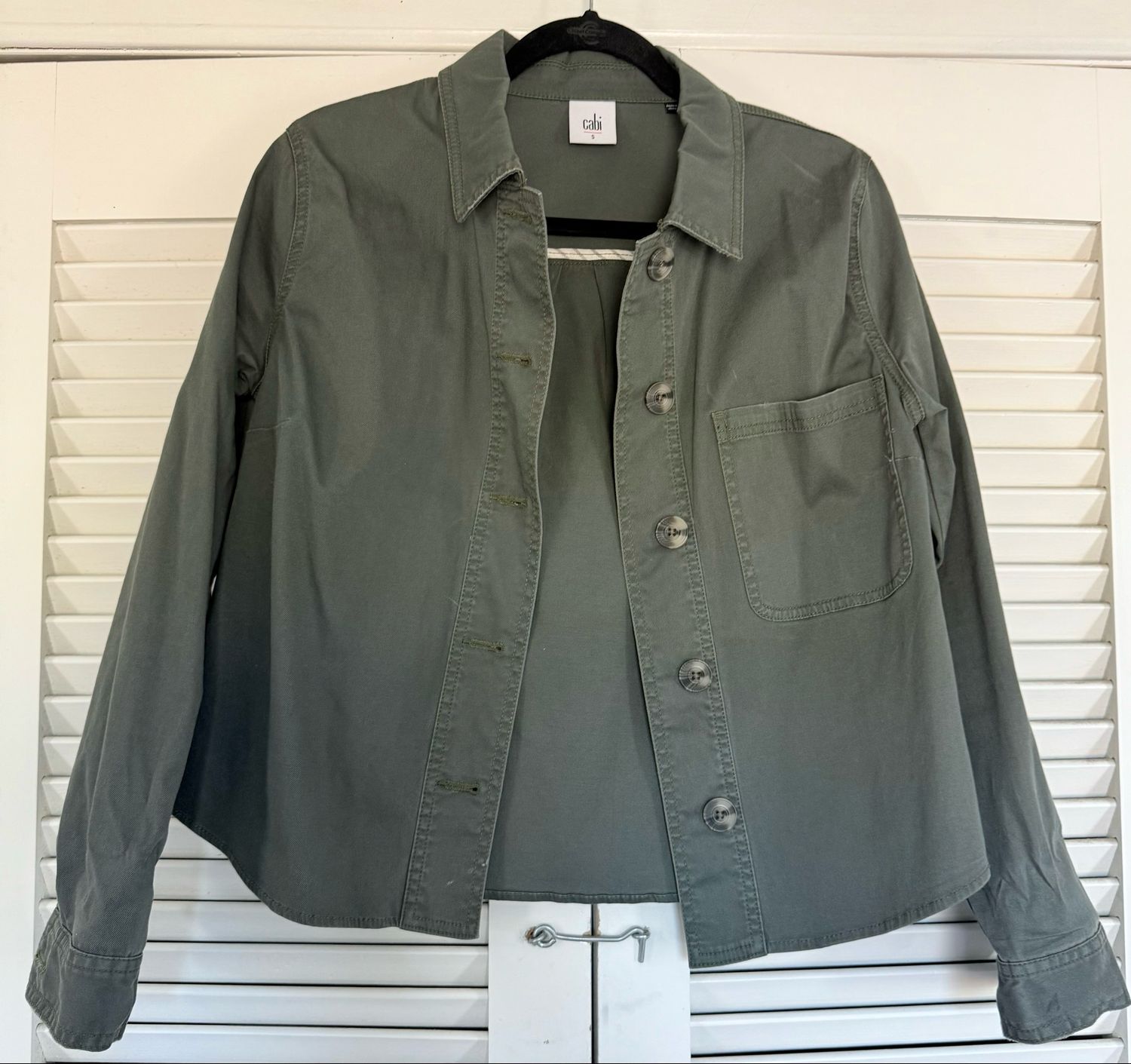 cabi Shirt Jacket - Medium