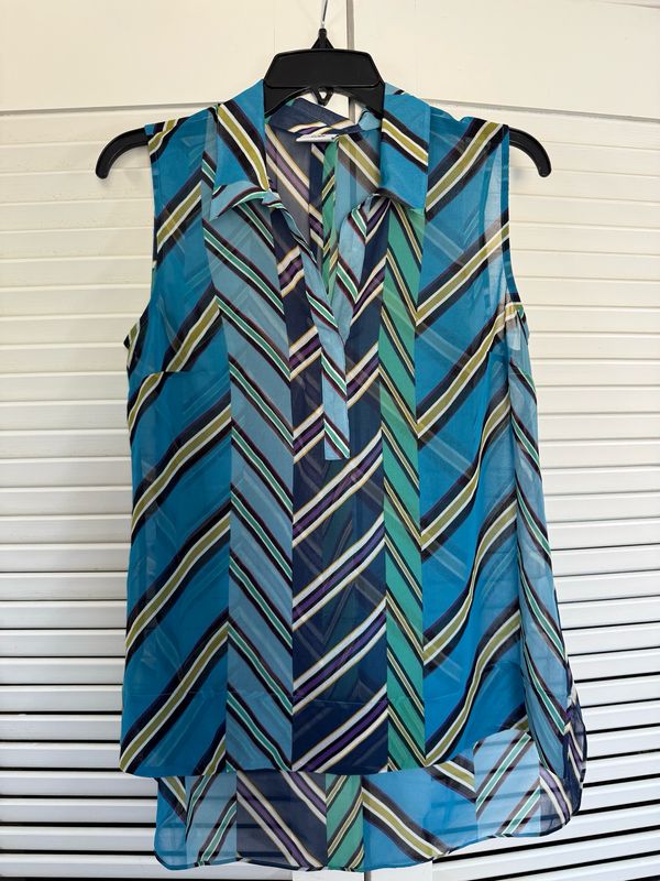 cabi Blue Top - Small