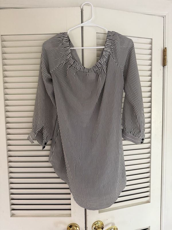 cabi Stripped Blouse