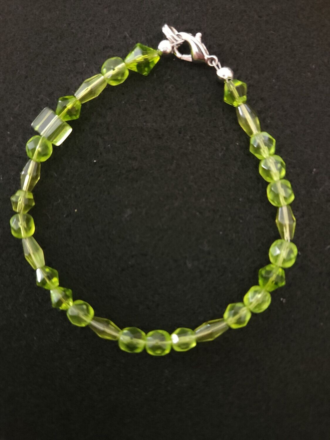 Green Glass Bracelet