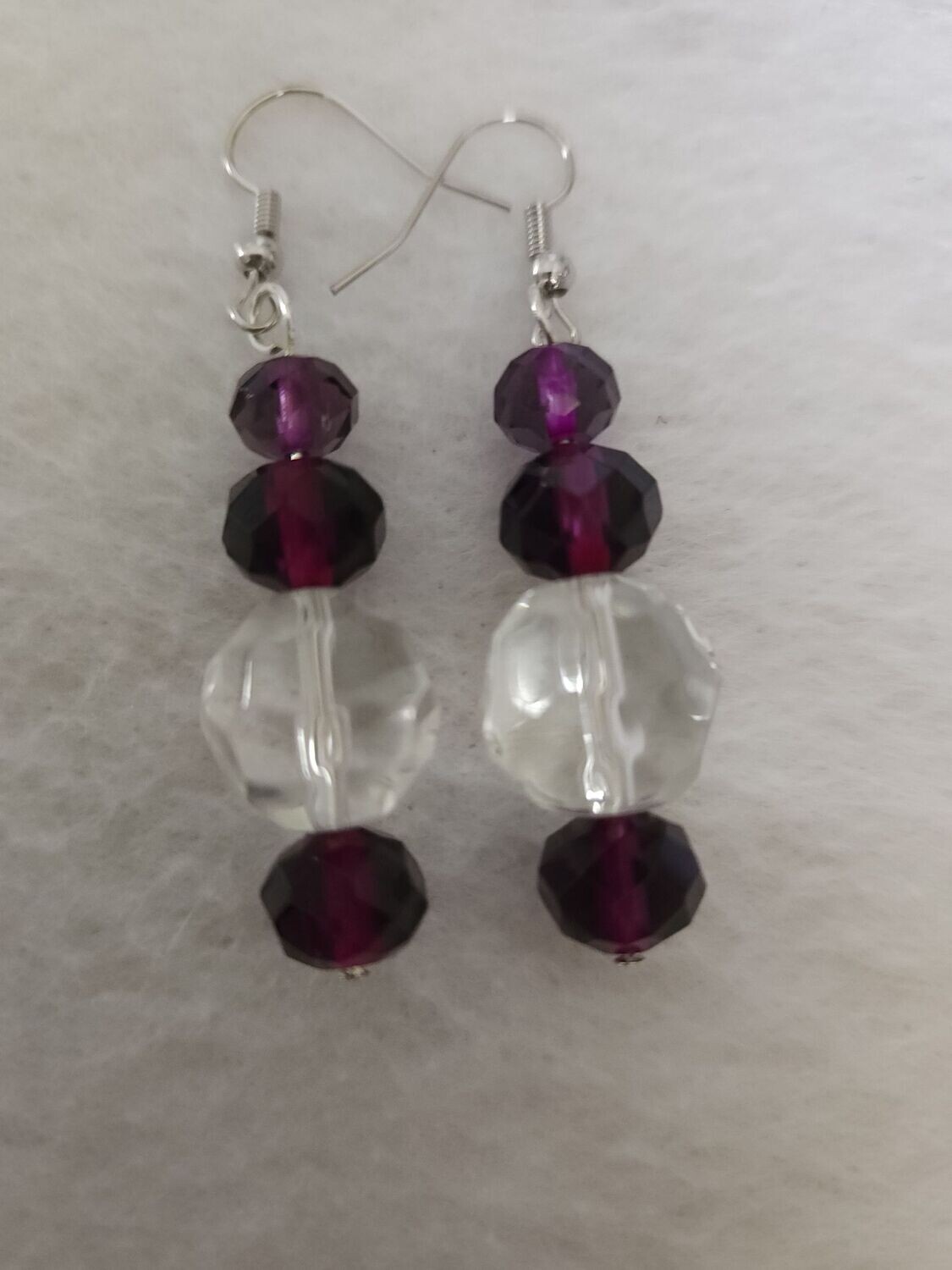 Royal Purple Earing Set