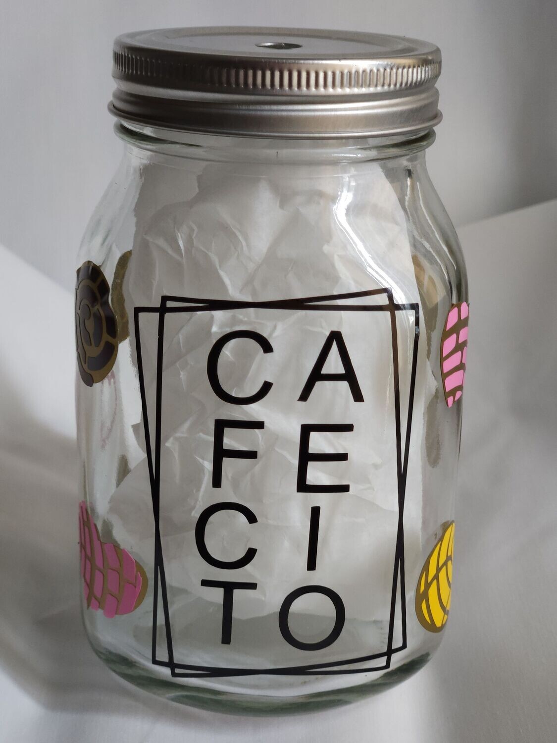 Cafecito Mason Jar