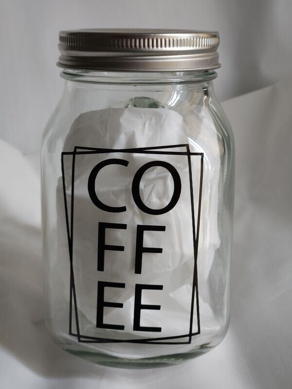 Coffee Mason Jar