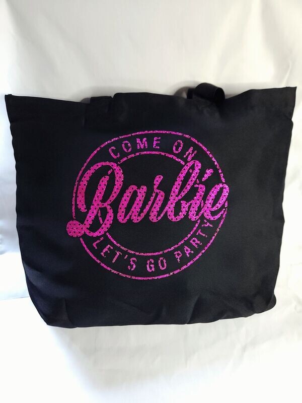 COME ON BARBIE LETS GO PARTY TOTE BAG