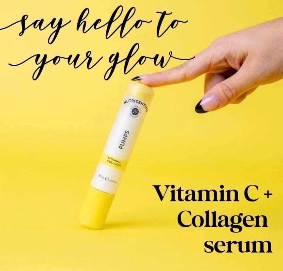 Vitamin C + Collagen pump ☀️