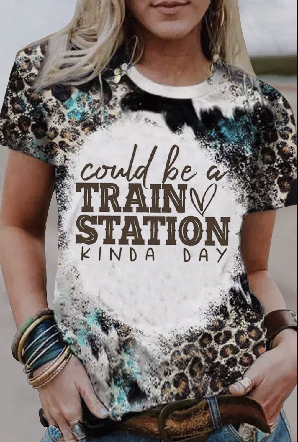 Train Station tee