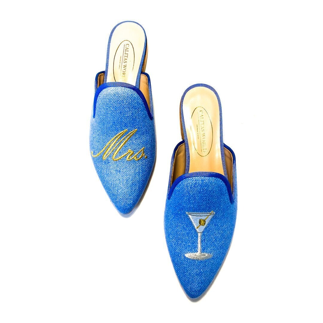 MULES LINO AZUL 22ACO, MRS. MARTINI