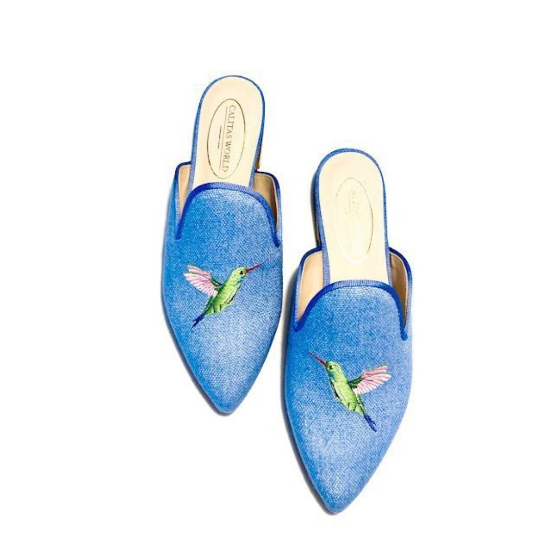 MULES LINO AZUL 22ACO, COLIBRÍ
