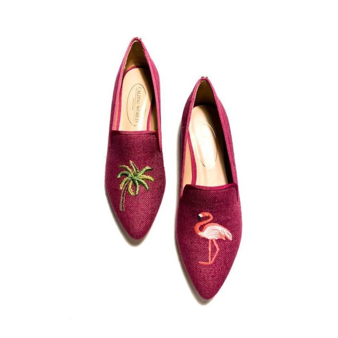 POINTY LINO CIRUELA 515PV, PALMERA Y FLAMINGO