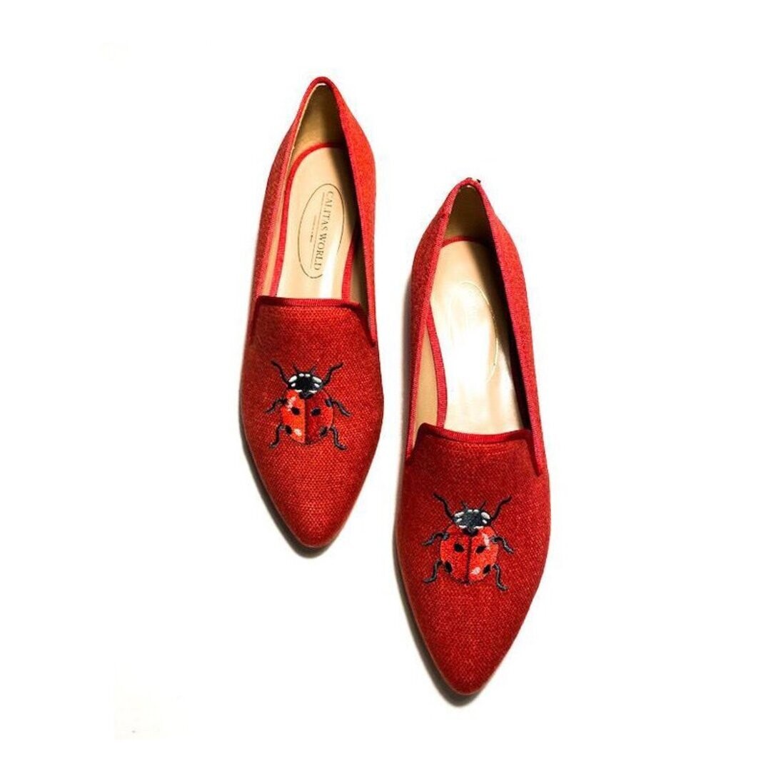 POINTY LINO ROJO 14CO, MARIQUITAS ROJAS