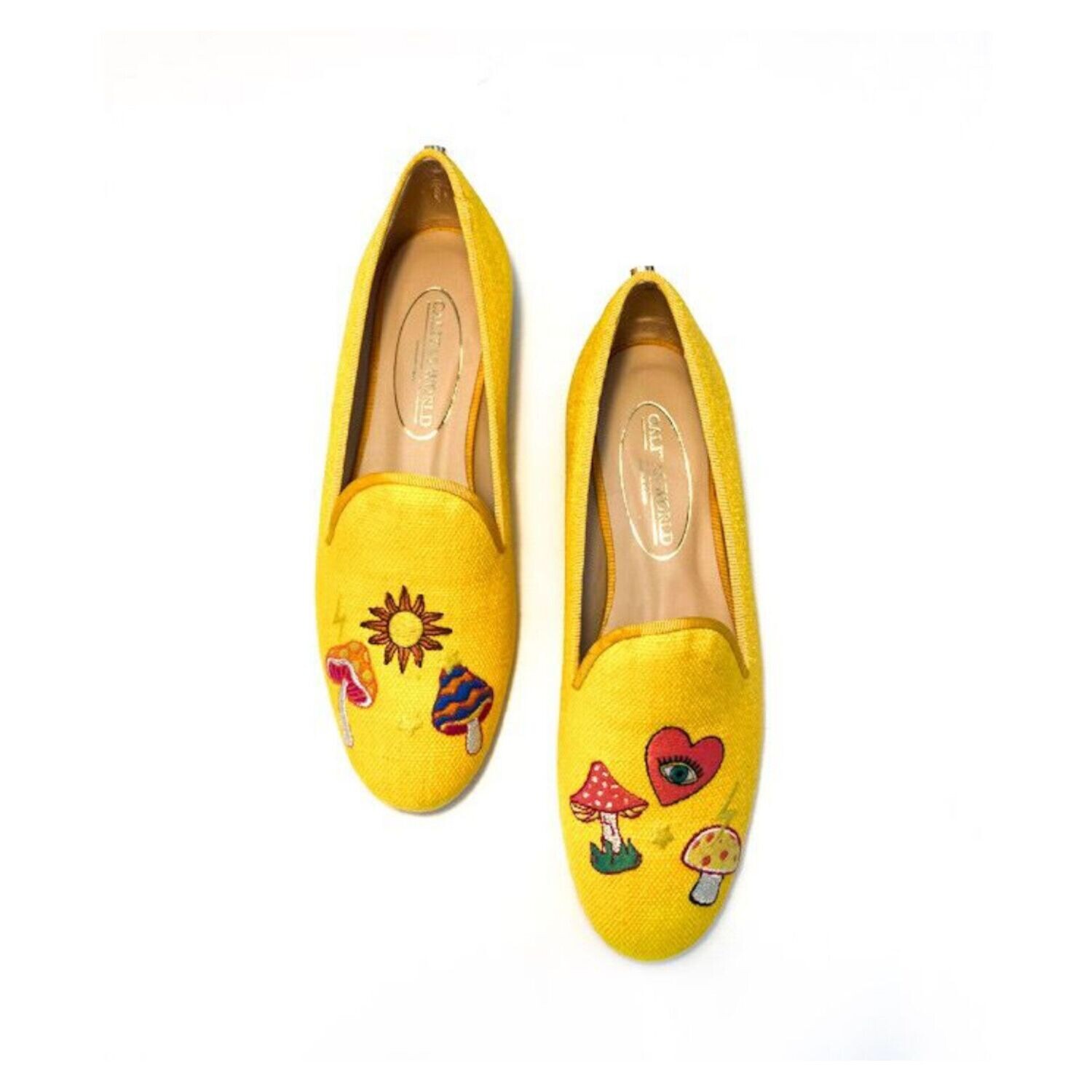 ​LOAFERS LINO AMARILLO CO, MUSHROOMS AND FRIENDS