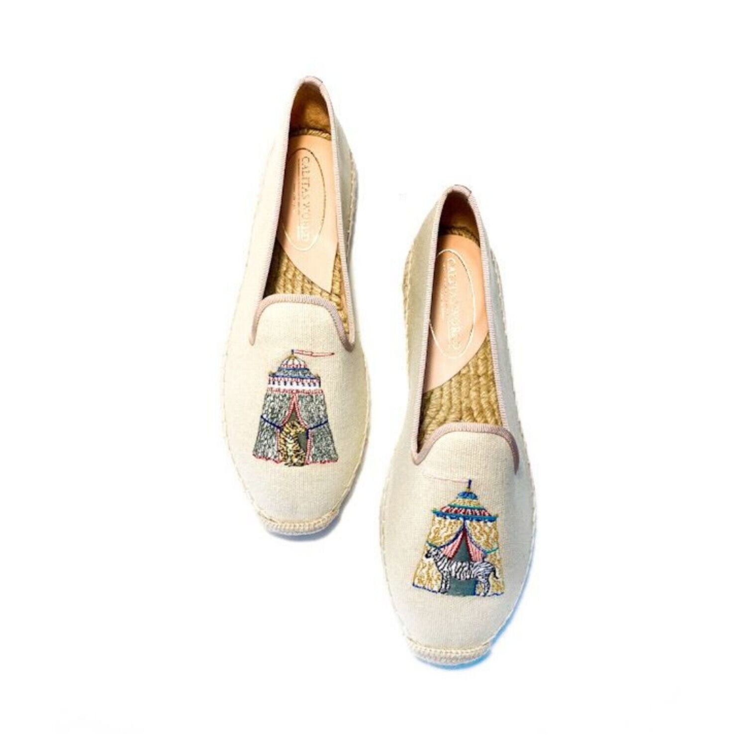 ​ESPADRILLES OFF WHITE 2A, ANIMAL CIRCUS