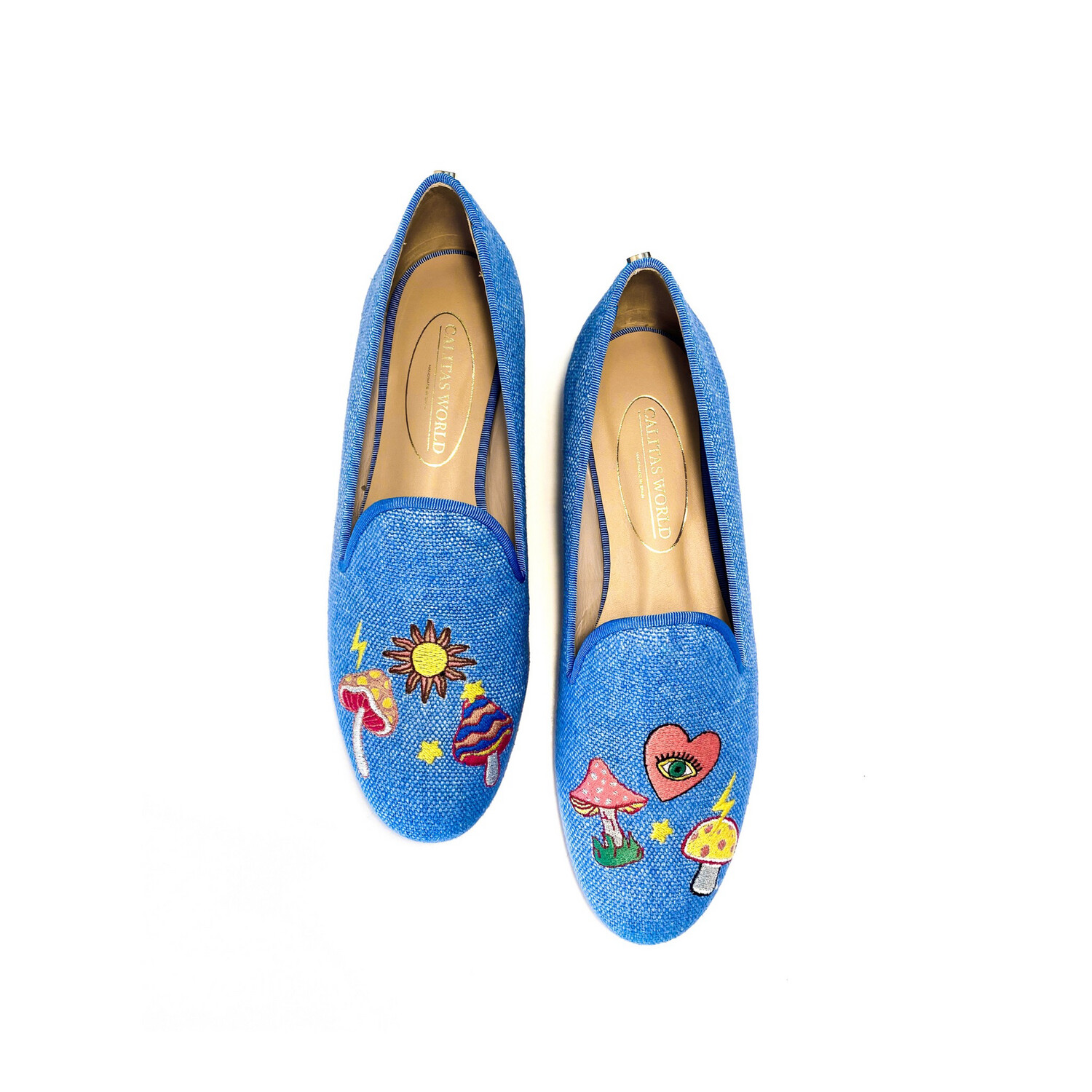 ​LOAFERS LINO AZUL CLARO 22CO, MUSHROOMS AND FRIENDS