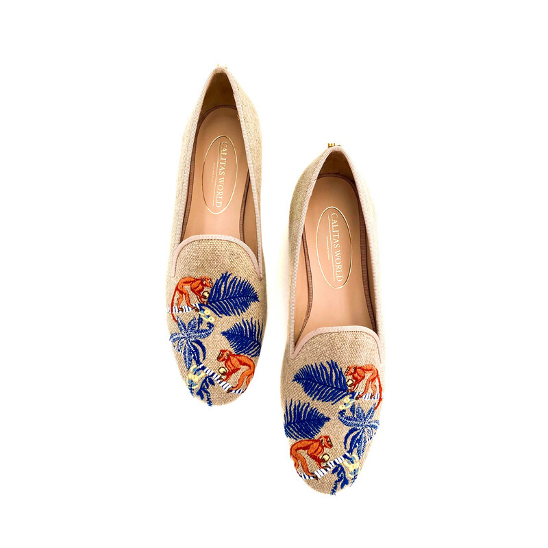 LOAFERS LINO NATURAL, THE JUNGLE
