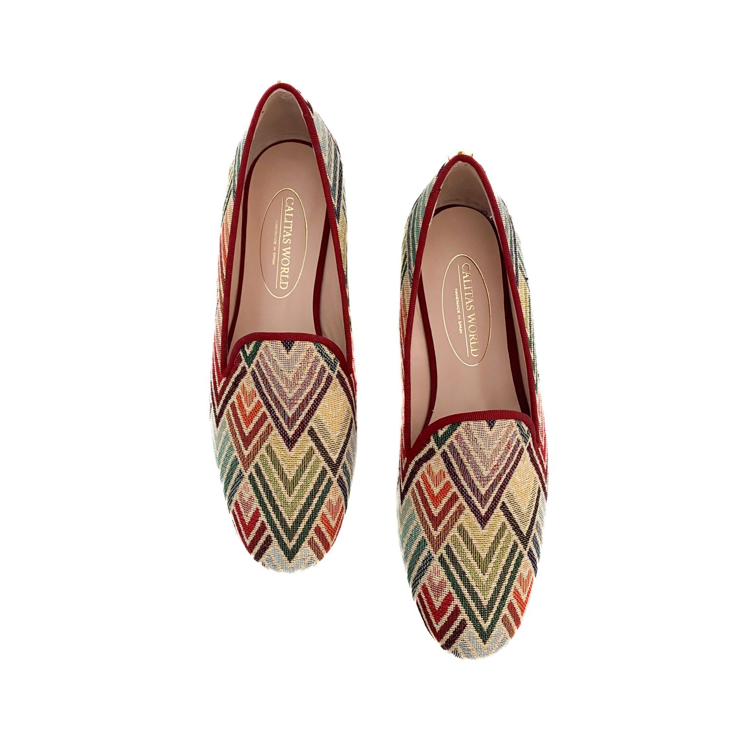 LOAFERS JACQUARD MULTICOLOR, ZIGZAG