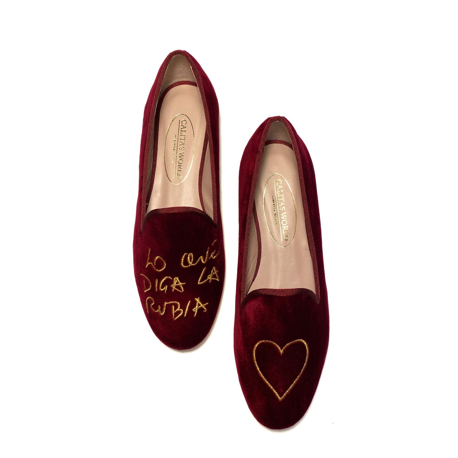 ​LOAFERS TERCIOPELO BURDEOS, LO QUE DIGA LA RUBIA