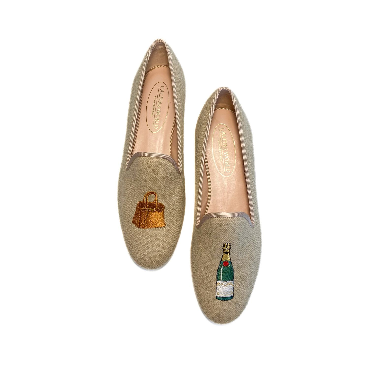 LOAFERS LINO NATURAL, BIRKIM AND CHAMPAGNE