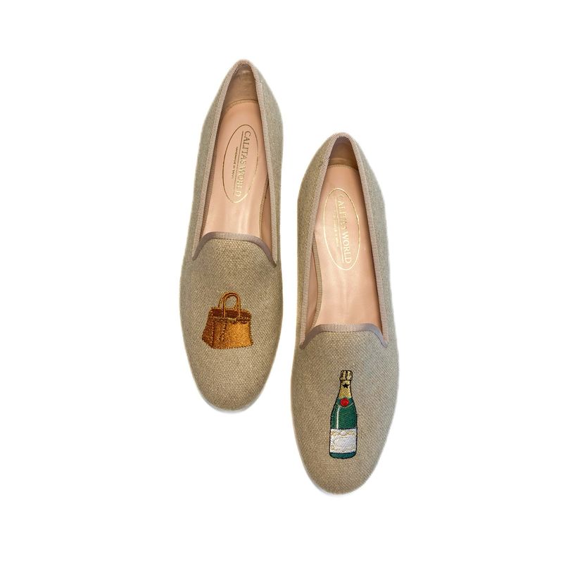LOAFERS LINO NATURAL, BIRKIN AND CHAMPAGNE
