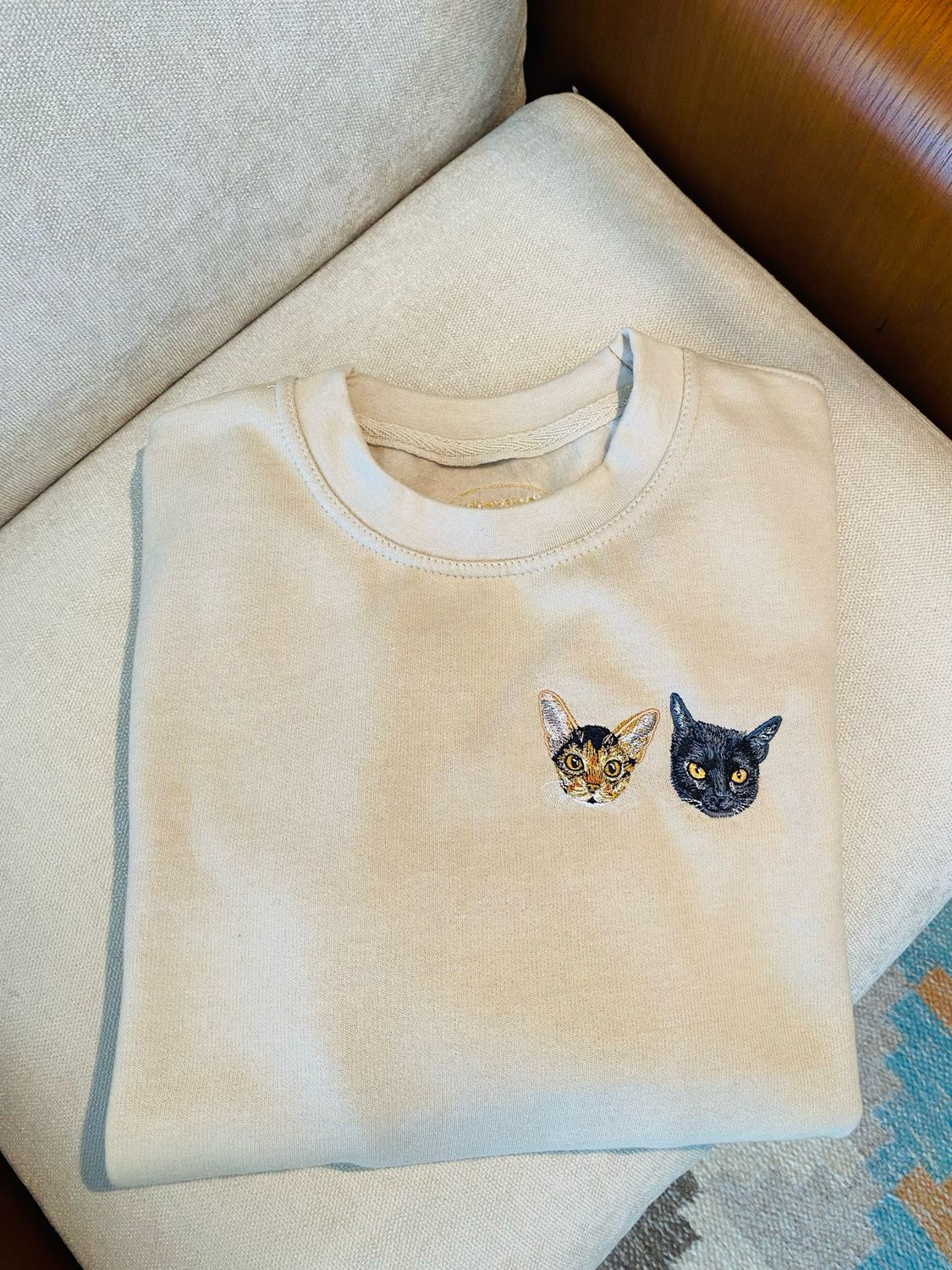 SUDADERA UNIXES PERSONALIZADO MAISON CALITAS PETS EDITION CON MASCOTA (2 IMAGENES DIFERENTES)