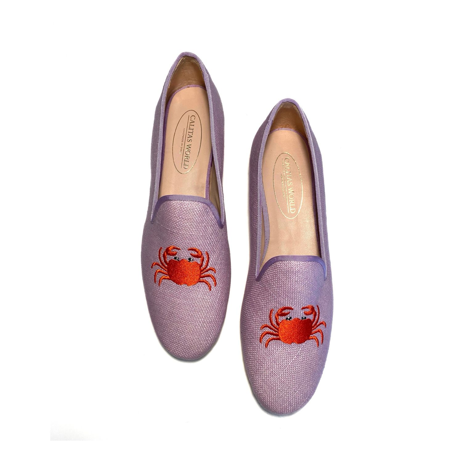 LOAFERS LINO LAVANDA CLARO 260PV, CANGREJOS ROJOS